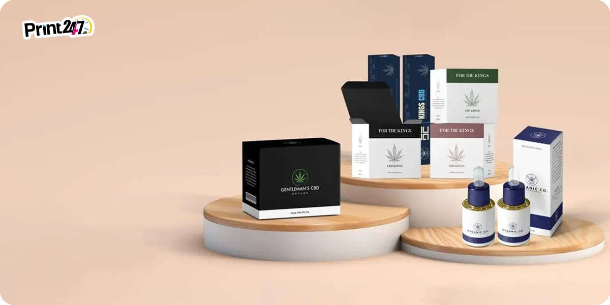 Unique CBD box packaging designs for 2025 featuring modern, eco-friendly, and premium styles.